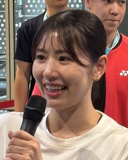 志田千陽(バドミントン選手・オリンピック選手)の写真