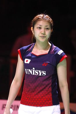 潮田玲子（バドミントン選手）の写真