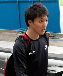 山縣亮太（陸上競技選手・短距離走選手）の写真