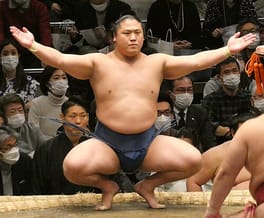 若隆景渥（力士）の写真