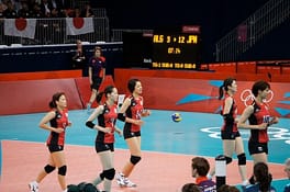 迫田さおり（バレーボール選手）の写真