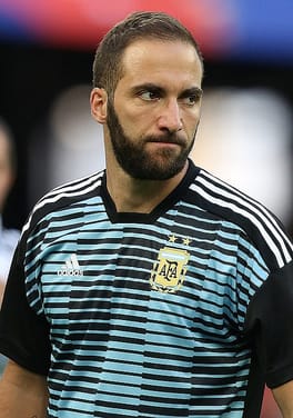 ゴンサロ・イグアイン(サッカー選手)の写真