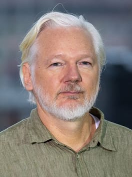 Photo of Julian Assange