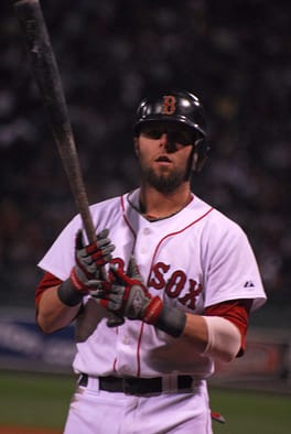 ダスティン・ペドロイア（野球選手）の写真