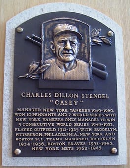 Photo of Casey Stengel