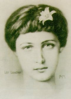 リリー・ラングトリー(クルチザンヌ・舞台俳優)の写真