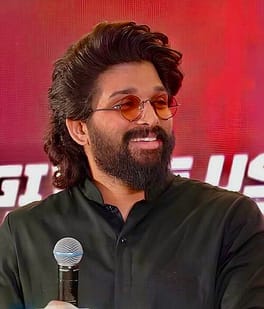 Photo of Allu Arjun